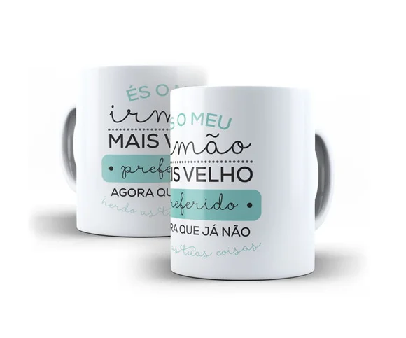 Caneca Personalizada para Irmãos