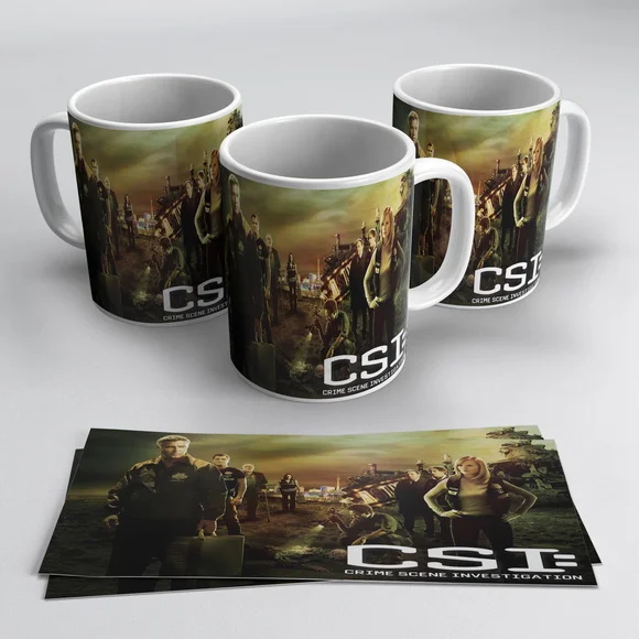 Caneca Porcelana C.S.I