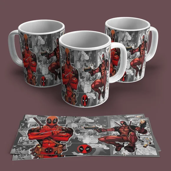 Caneca Porcelana Deadpool