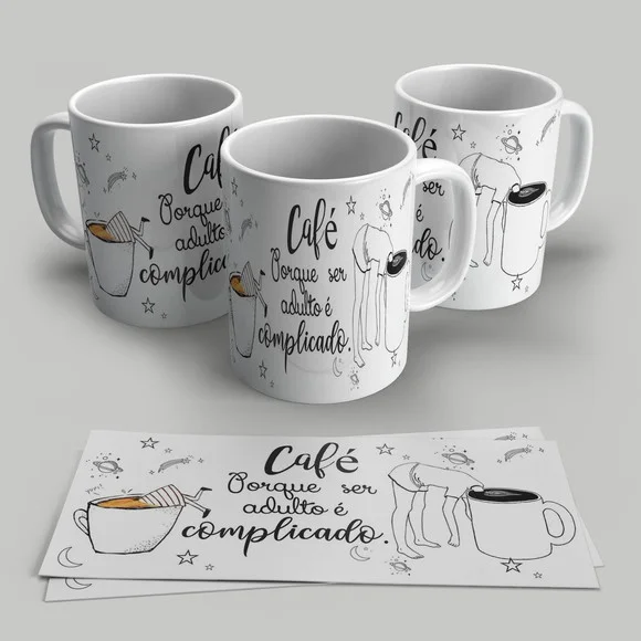 Caneca Porcelana Divertida