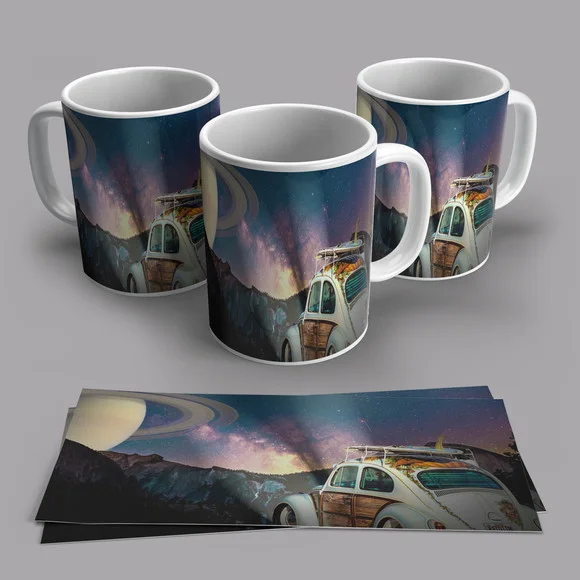 Caneca Porcelana Fusca