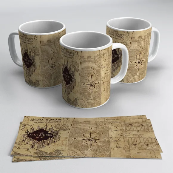 Caneca Porcelana Harry Potter