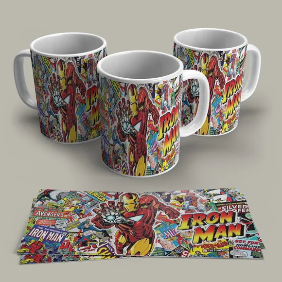 Caneca Porcelana Ironmain