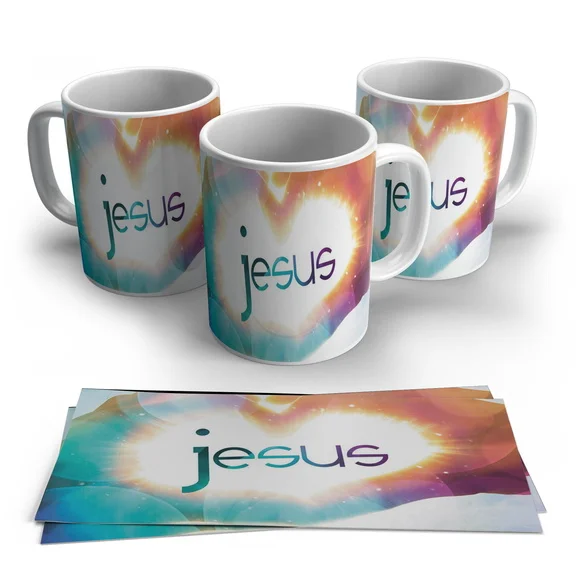 Caneca Porcelana Jesus