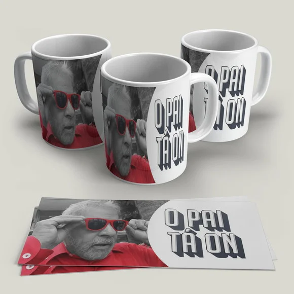 Caneca Porcelana Lula 2022