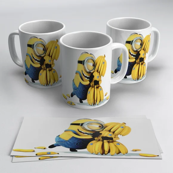 Caneca Porcelana Minions
