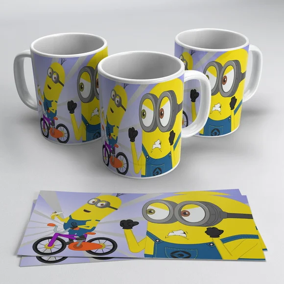 Caneca Porcelana Minions
