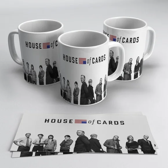 Caneca Porcelana Série House Of Cards