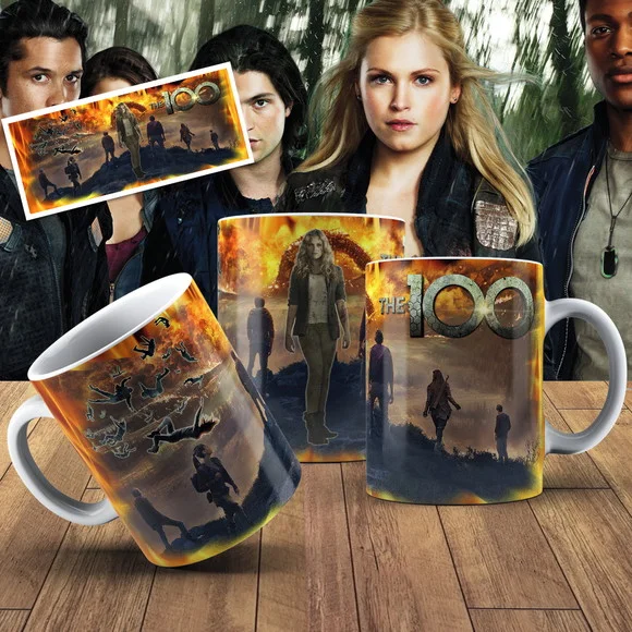 Caneca Porcelana The 100