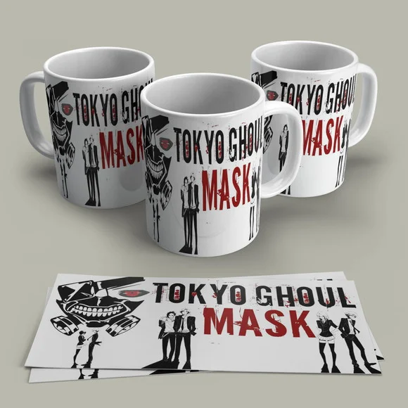 Caneca Porcelana Tokyo Ghoul