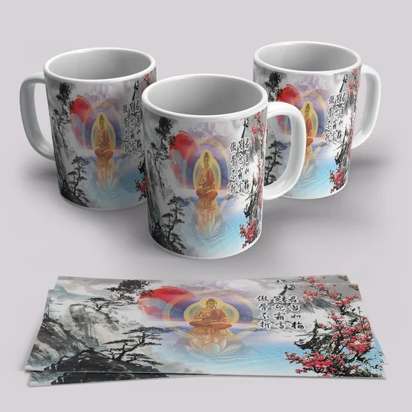 Caneca Porcelana Zen