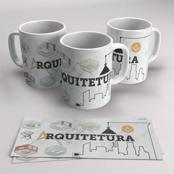 Caneca Profissão Arquitetura