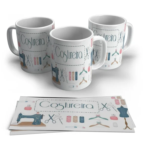 Caneca Profissão Costureira