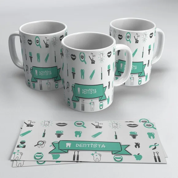 Caneca Profissão Dentista