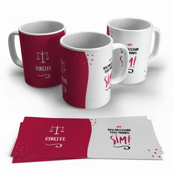 Caneca Profissão Direito