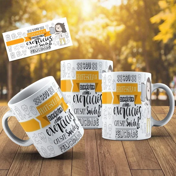Caneca Profissão Educação Física