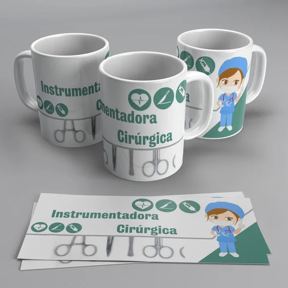 Caneca Profissão Instrumentadora Cirúrgica