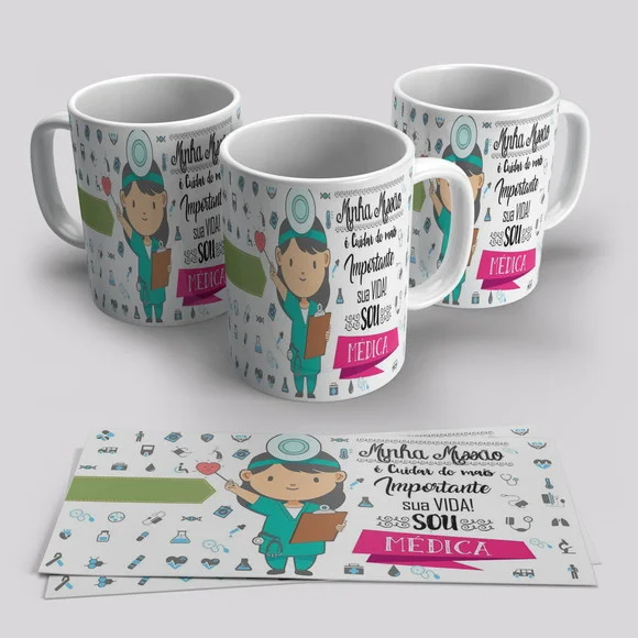 Caneca Profissão Médica