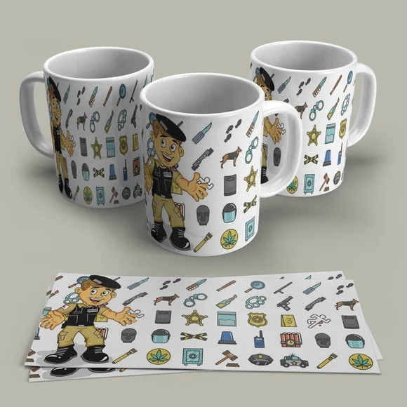 Caneca Profissão Policial Militar