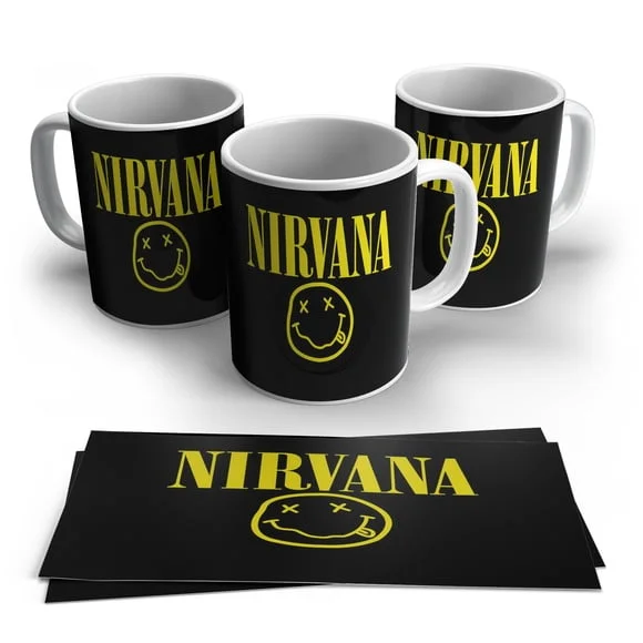 Caneca Rock - Nirvana