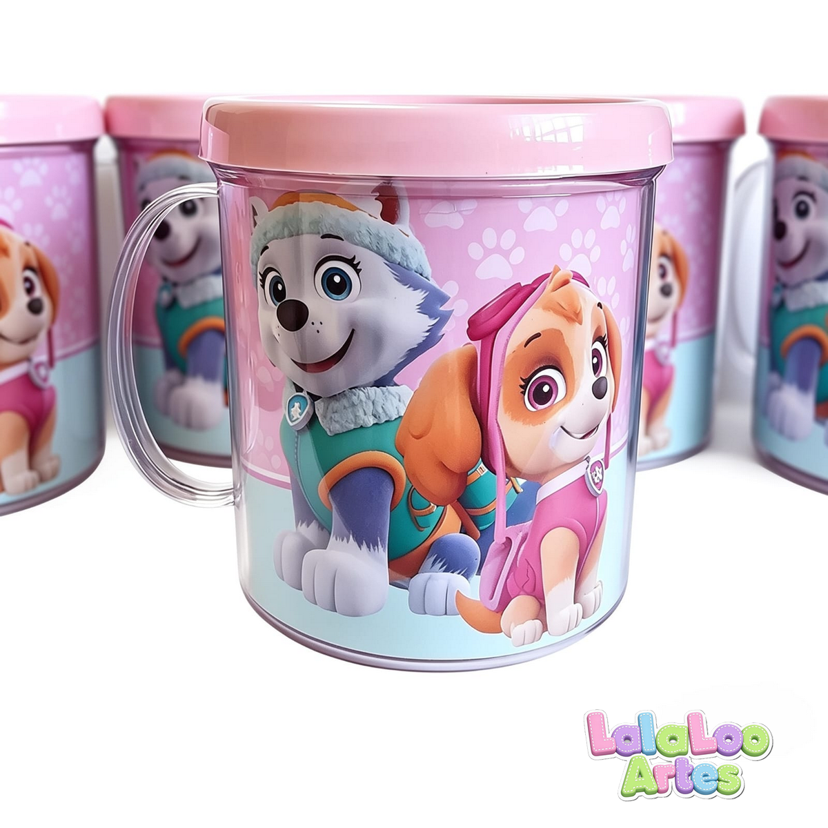 Caneca Skye e Everest Patrulha Canina