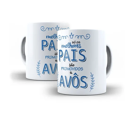 Caneca Só Os Melhores Pais são Promovidos a Avôs