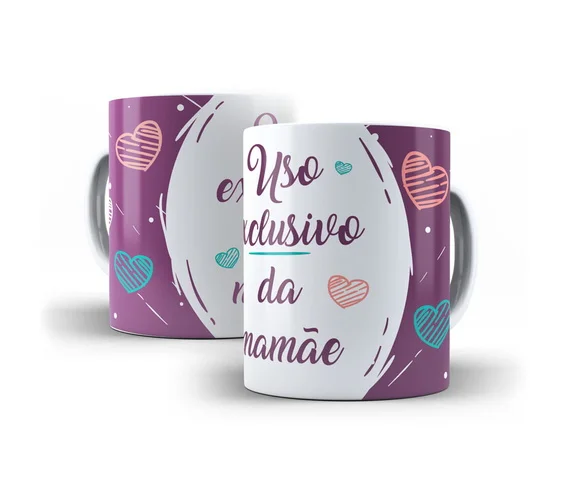 Caneca Uso Exclusivo da Mamãe