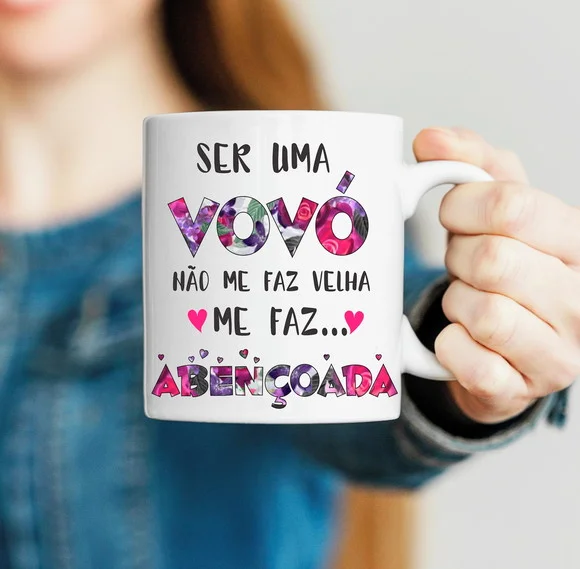 Caneca Vovó Abençoada