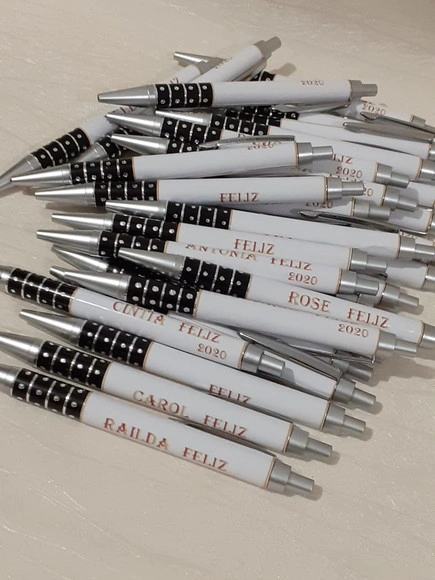 Caneta Personalizada Feliz Ano Novo
