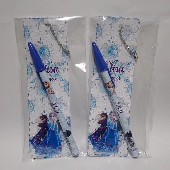 Card Canetas Personalizadas Frozen