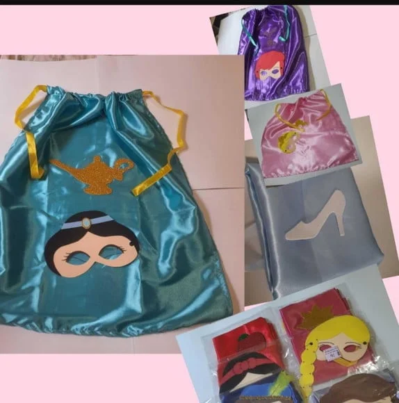 Capas e Máscaras Princesas e Heróis