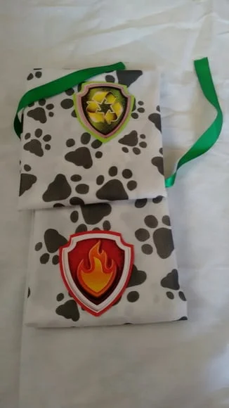 Capas patrulha canina em TNT