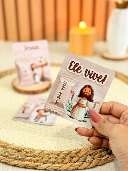 Card com Balinha Pascoa