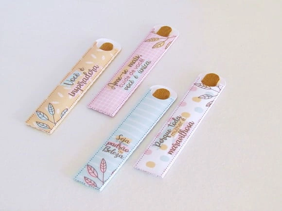 Card (envelope) com Lixa de Unha Dia das Mulheres