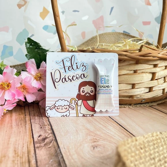 Card para Balinha Pascoa