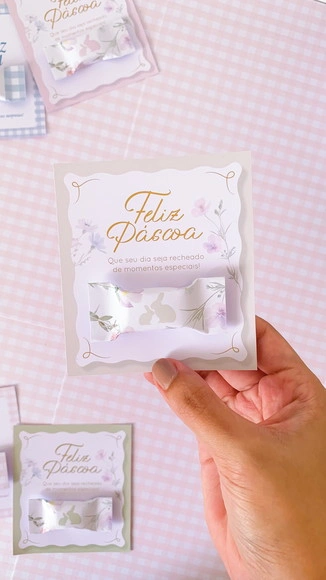Card para Balinha Pascoa