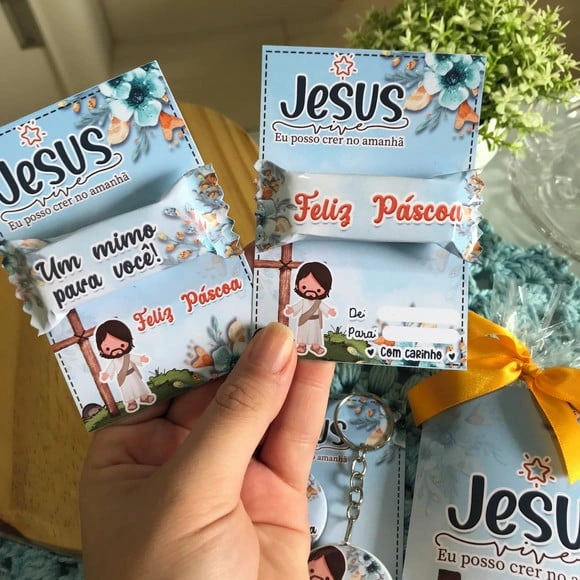 Card para Balinha Pascoa