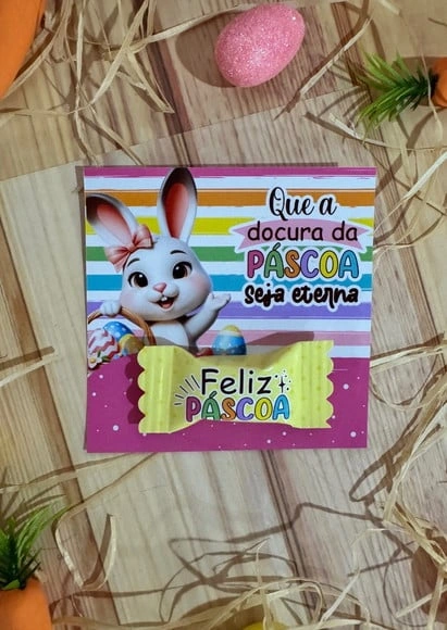 Card para Balinha Pascoa
