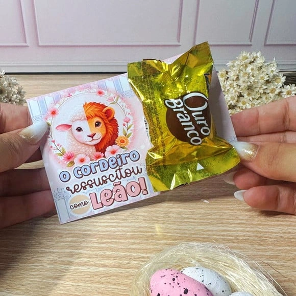 Card para Bombom Páscoa