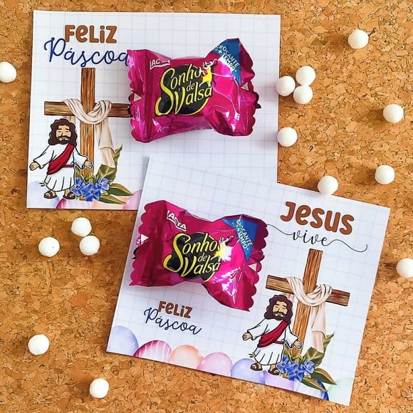 Card para Bombom Páscoa