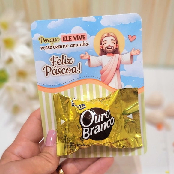 Card para Bombom Páscoa