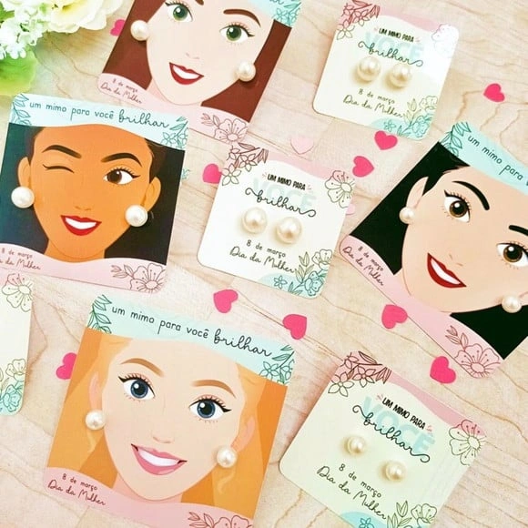 Card para Brinco Dia das Mulheres