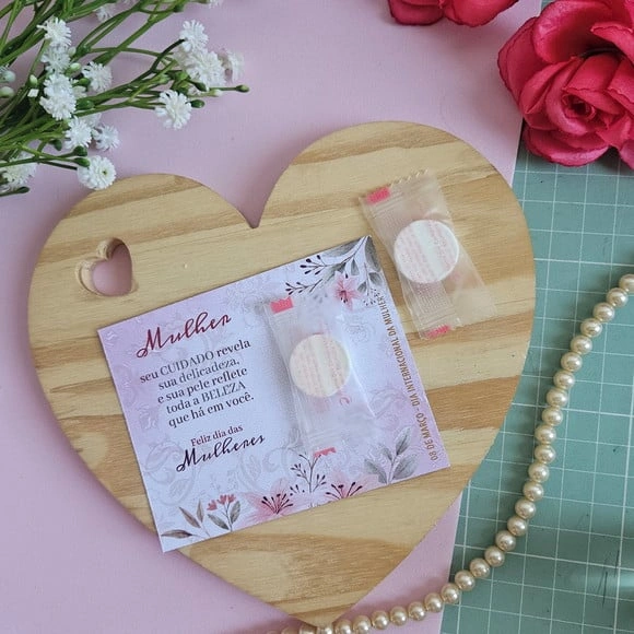 Card para Máscara Facial Dia das Mulheres