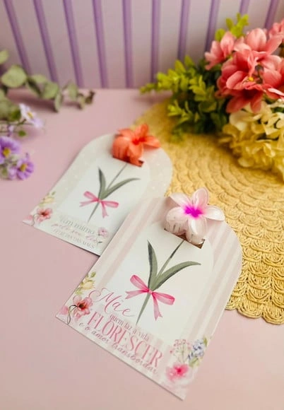 Card para Presilha Dia das Mães