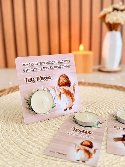 Card para Vela Pascoa