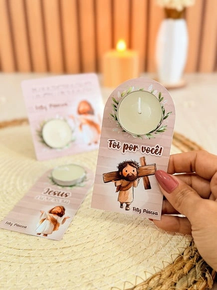 Card para Vela Pascoa