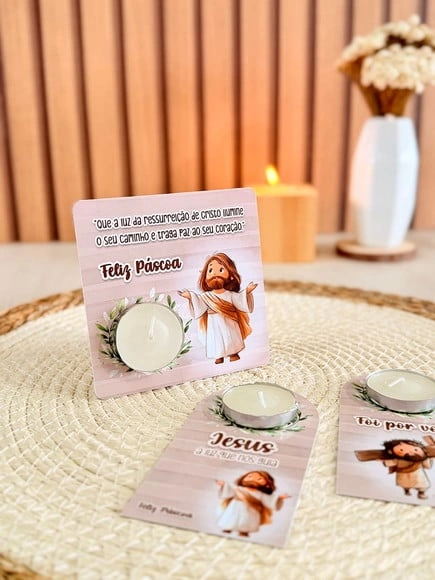Card para Vela Pascoa
