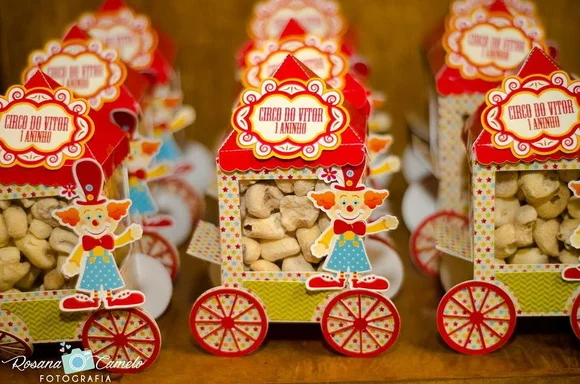 Carrinho de Pipoca Circo