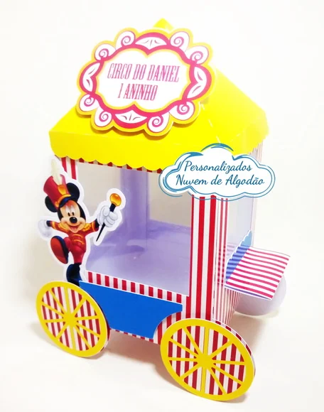 Carrinho de Pipoca - Parque do Mickey