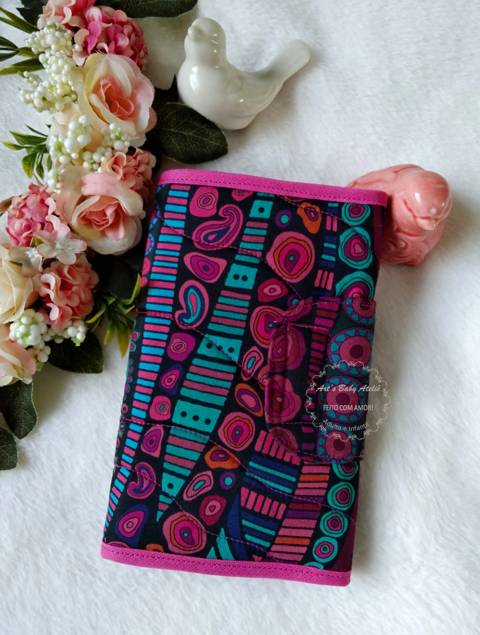 Carteira Íntima Feminina Porta Absorvente, Necessaire Organizadora